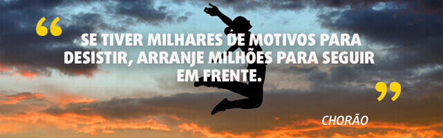 Frases de vencedor na vida - Chorão