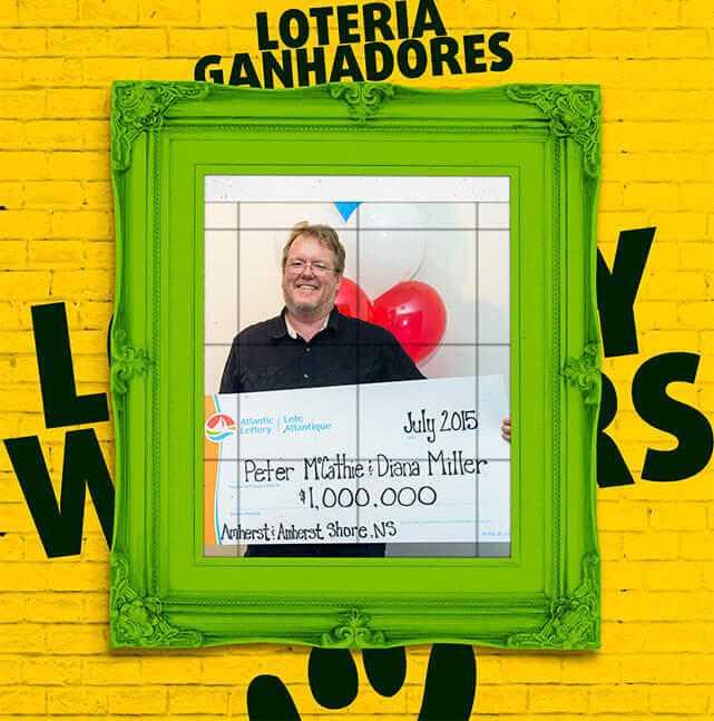 Peter McCathie - um ganhador na loteria quem foi atingido por um raio