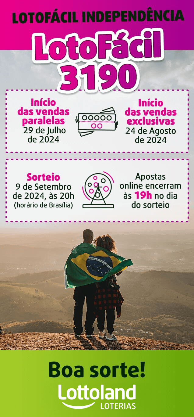 Informações sobre o Sorteio da Lotofácil da Independência 2024: dia, hora, até quando você pode jogar