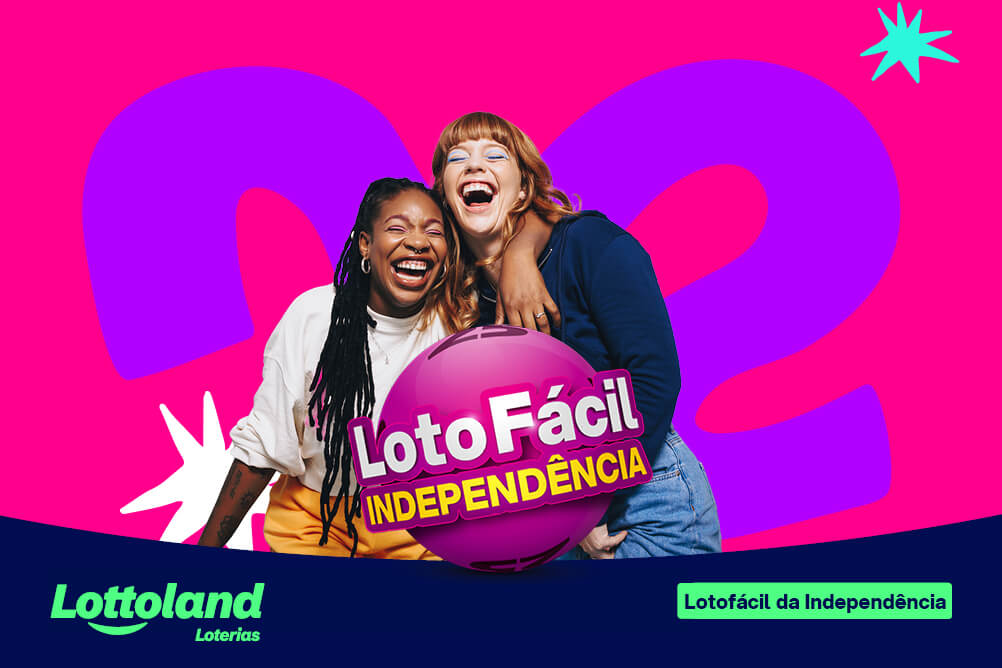 Duas mulheres sorrindo depois de ganhar prêmios na Lotofácil da Independência.