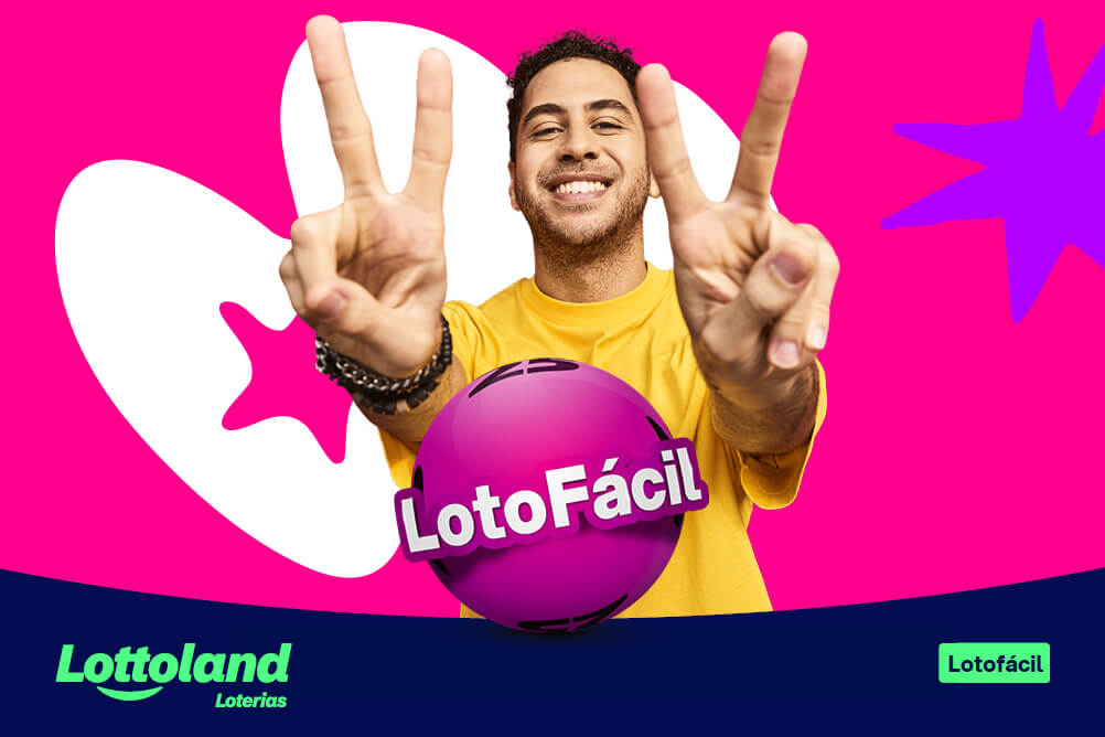 Imagem recordada de um homem sinalizando o número quatro que é o valor da aposta da Lotofácil Online.
