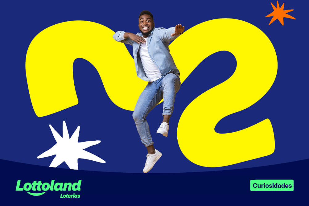 Homem de terno azul-claro dando um salto. Lottoland Loterias faz uma lista com loterias e jogos incomuns ao redor do mundo.